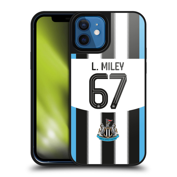 Newcastle United Football Club 2025/26 Players Home Kit 2nd Group Lewis Miley Gel Armour Case For Apple iPhone 12 / iPhone 12 Pro Newcastle United Football Club 2025/26 Players Home Kit 2nd Group Lewis Miley Gel Armour Case For Apple iPhone 12 / iPhone 12 Pro