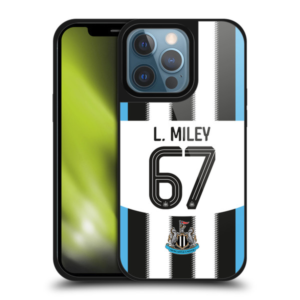 Newcastle United Football Club 2025/26 Players Home Kit 2nd Group Lewis Miley Gel Armour Case For Apple iPhone 13 Pro Newcastle United Football Club 2025/26 Players Home Kit 2nd Group Lewis Miley Gel Armour Case For Apple iPhone 13 Pro