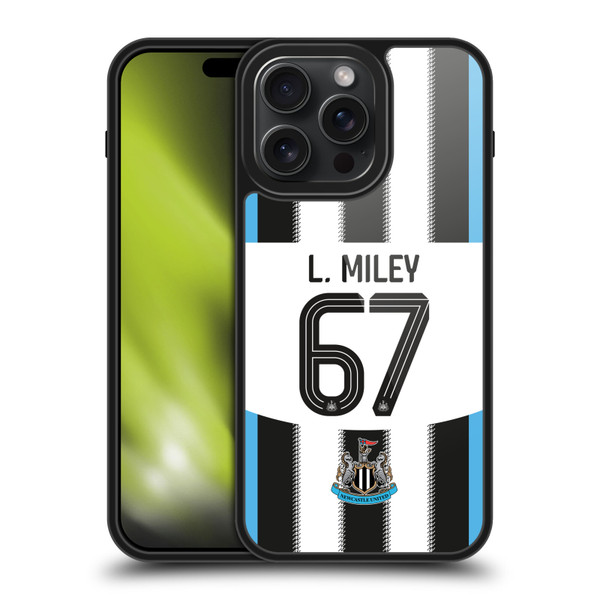 Newcastle United Football Club 2025/26 Players Home Kit 2nd Group Lewis Miley Gel Armour Case For Apple iPhone 15 Pro Max Newcastle United Football Club 2025/26 Players Home Kit 2nd Group Lewis Miley Gel Armour Case For Apple iPhone 15 Pro Max