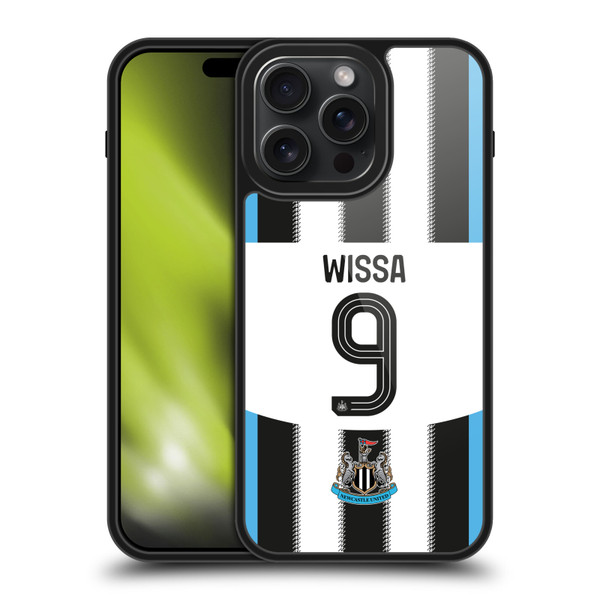 Newcastle United Football Club 2025/26 Players Home Kit 2nd Group Yoane Wissa Gel Armour Case For Apple iPhone 15 Pro Max Newcastle United Football Club 2025/26 Players Home Kit 2nd Group Yoane Wissa Gel Armour Case For Apple iPhone 15 Pro Max