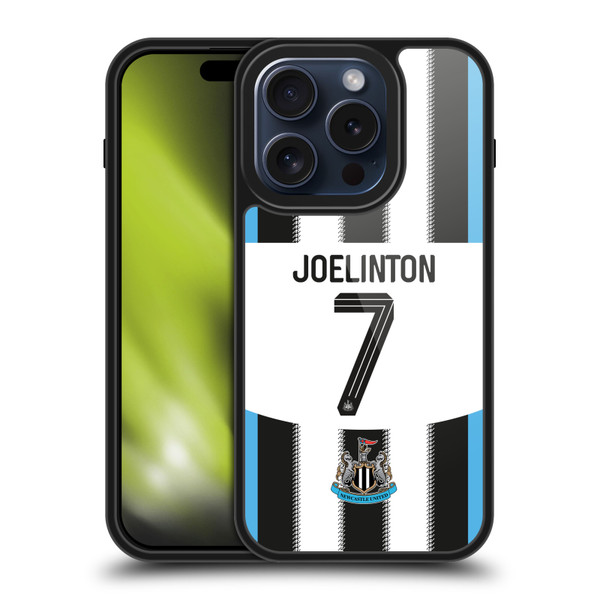 Newcastle United Football Club 2025/26 Players Home Kit 2nd Group Joelinton Gel Armour Case For Apple iPhone 15 Pro Newcastle United Football Club 2025/26 Players Home Kit 2nd Group Joelinton Gel Armour Case For Apple iPhone 15 Pro