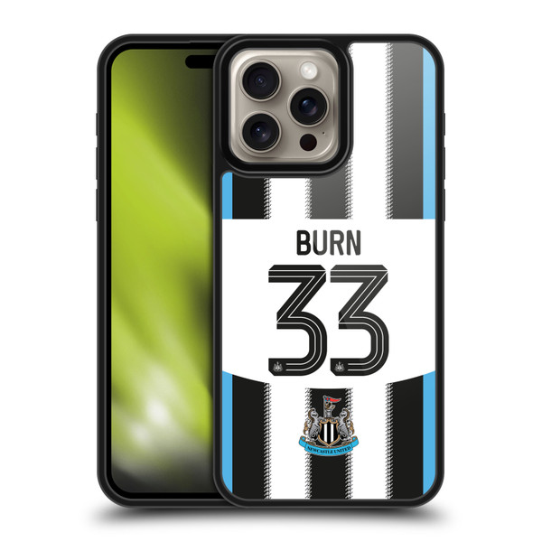 Newcastle United Football Club 2025/26 Players Home Kit 2nd Group Dan Burn Gel Armour Case For Apple iPhone 16 Pro Max Newcastle United Football Club 2025/26 Players Home Kit 2nd Group Dan Burn Gel Armour Case For Apple iPhone 16 Pro Max