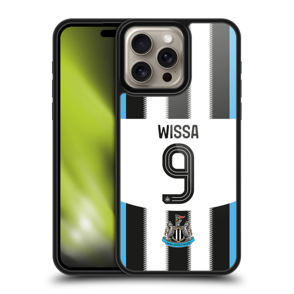 Newcastle United Football Club 2025/26 Players Home Kit 2nd Group Yoane Wissa Gel Armour Case For Apple iPhone 16 Pro Max Newcastle United Football Club 2025/26 Players Home Kit 2nd Group Yoane Wissa Gel Armour Case For Apple iPhone 16 Pro Max