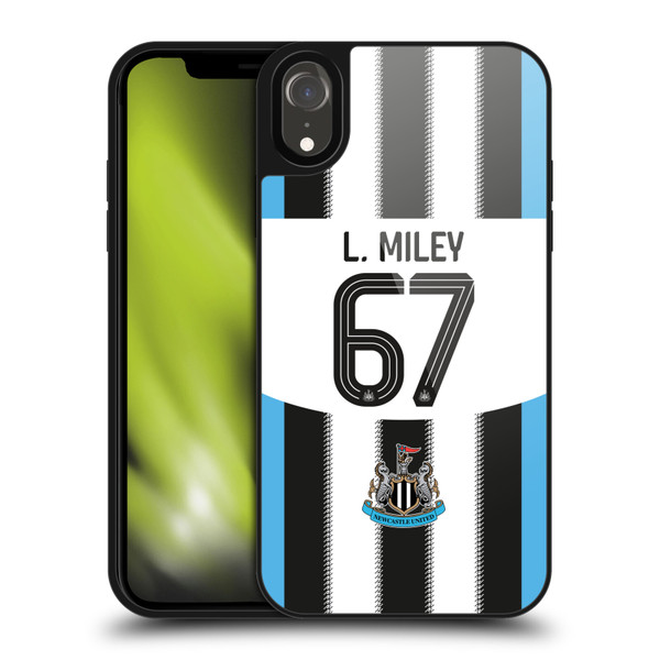 Newcastle United Football Club 2025/26 Players Home Kit 2nd Group Lewis Miley Gel Armour Case For Apple iPhone XR Newcastle United Football Club 2025/26 Players Home Kit 2nd Group Lewis Miley Gel Armour Case For Apple iPhone XR