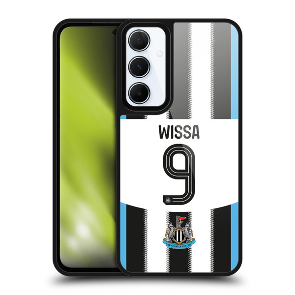 Newcastle United Football Club 2025/26 Players Home Kit 2nd Group Yoane Wissa Gel Armour Case For Samsung Galaxy A55 5G