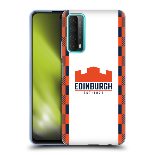 Edinburgh Rugby 2025/26 Crest Kit Away Soft Gel Case for Huawei P Smart (2021)