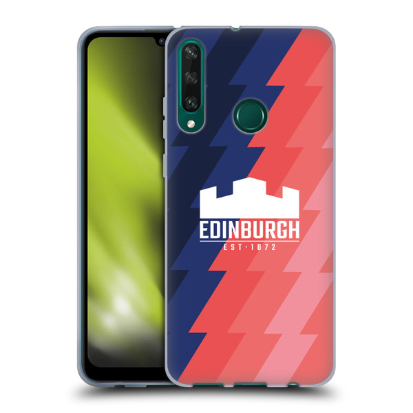 Edinburgh Rugby 2025/26 Crest Kit Training Soft Gel Case for Huawei Y6p