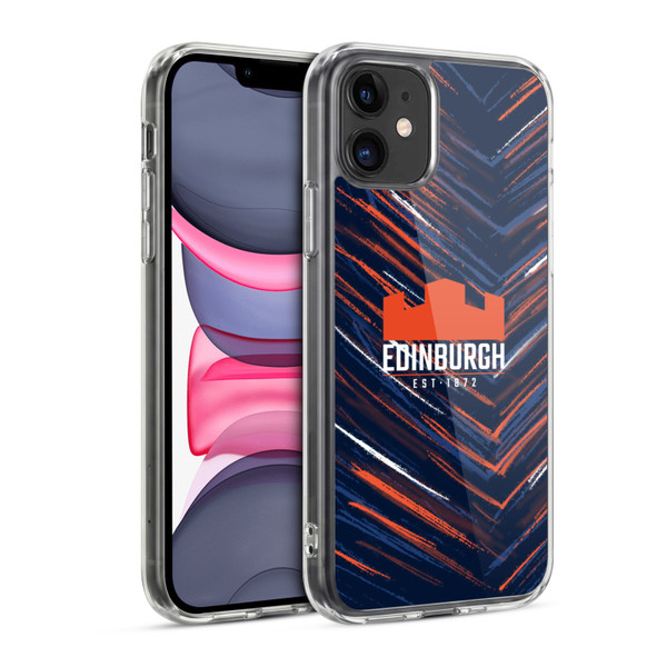 Edinburgh Rugby 2025/26 Crest Kit Home Soft Gel Case for Apple iPhone 11