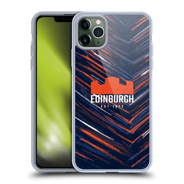 Edinburgh Rugby 2025/26 Crest Kit Home Soft Gel Case for Apple iPhone 11 Pro Max