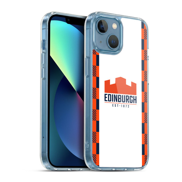 Edinburgh Rugby 2025/26 Crest Kit Away Soft Gel Case for Apple iPhone 13 Mini & MagSafe