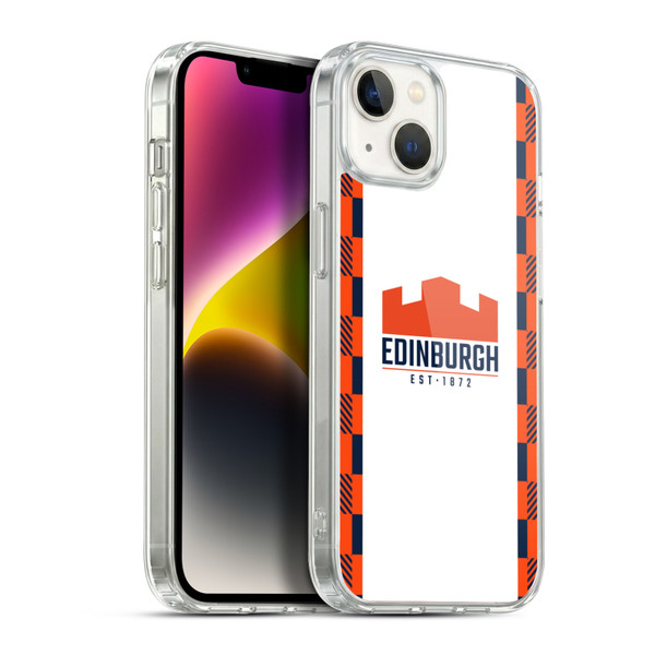 Edinburgh Rugby 2025/26 Crest Kit Away Soft Gel Case for Apple iPhone 14 Plus & MagSafe
