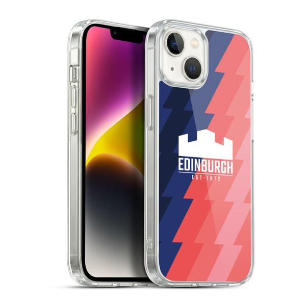Edinburgh Rugby 2025/26 Crest Kit Training Soft Gel Case for Apple iPhone 14 Plus & MagSafe