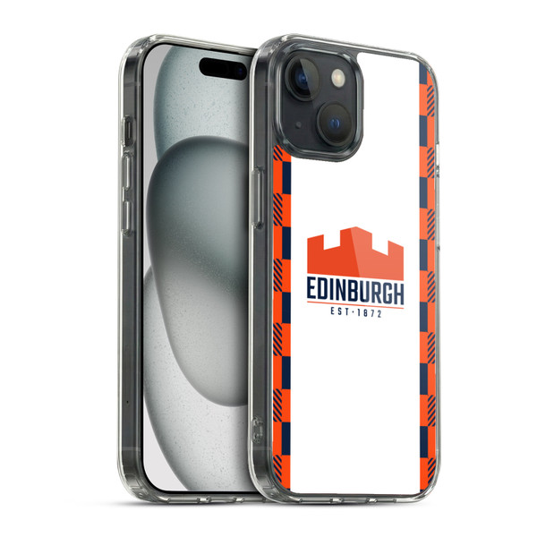 Edinburgh Rugby 2025/26 Crest Kit Away Soft Gel Case for Apple iPhone 15 & MagSafe