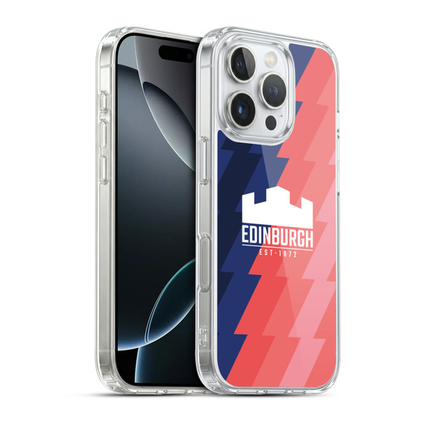 Edinburgh Rugby 2025/26 Crest Kit Training Soft Gel Case for Apple iPhone 16 Pro & MagSafe