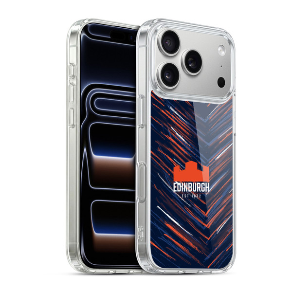 Edinburgh Rugby 2025/26 Crest Kit Home Soft Gel Case for Apple iPhone 17 Pro