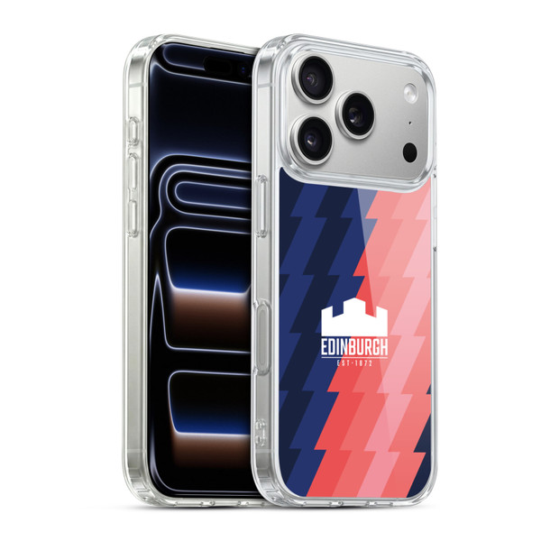 Edinburgh Rugby 2025/26 Crest Kit Training Soft Gel Case for Apple iPhone 17 Pro