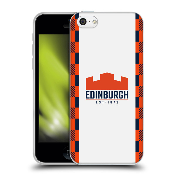 Edinburgh Rugby 2025/26 Crest Kit Away Soft Gel Case for Apple iPhone 5c
