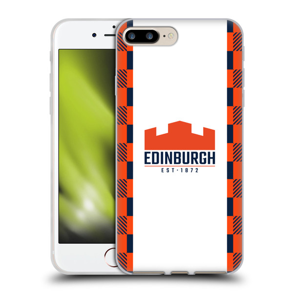 Edinburgh Rugby 2025/26 Crest Kit Away Soft Gel Case for Apple iPhone 7 Plus / iPhone 8 Plus Edinburgh Rugby 2025/26 Crest Kit Away Soft Gel Case for Apple iPhone 7 Plus / iPhone 8 Plus
