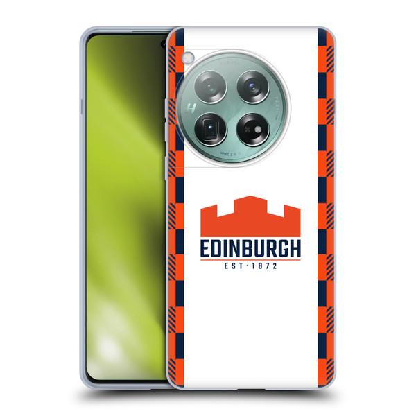 Edinburgh Rugby 2025/26 Crest Kit Away Soft Gel Case for OnePlus 12