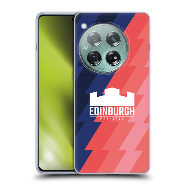 Edinburgh Rugby 2025/26 Crest Kit Training Soft Gel Case for OnePlus 12