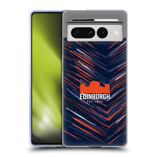 Edinburgh Rugby 2025/26 Crest Kit Home Soft Gel Case for Google Pixel 7 Pro