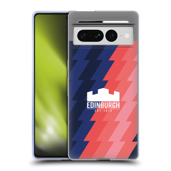 Edinburgh Rugby 2025/26 Crest Kit Training Soft Gel Case for Google Pixel 7 Pro