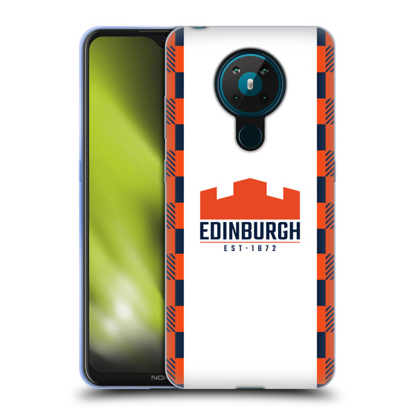 Edinburgh Rugby 2025/26 Crest Kit Away Soft Gel Case for Nokia 5.3