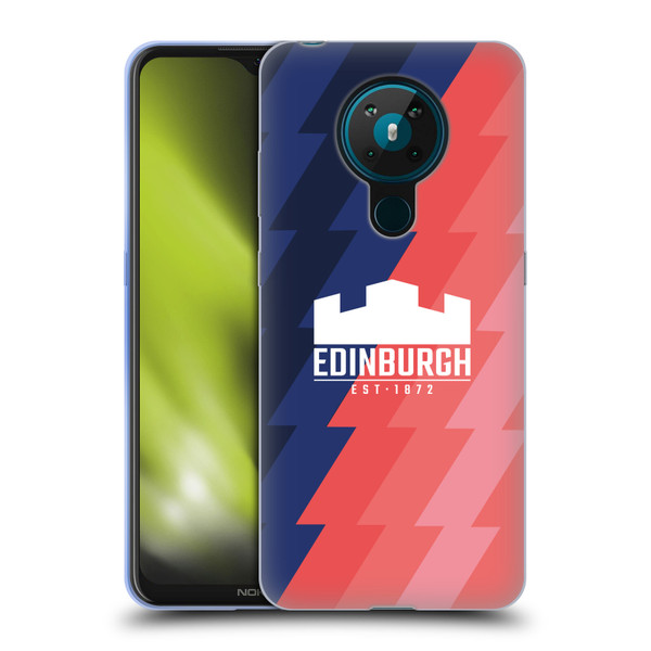 Edinburgh Rugby 2025/26 Crest Kit Training Soft Gel Case for Nokia 5.3