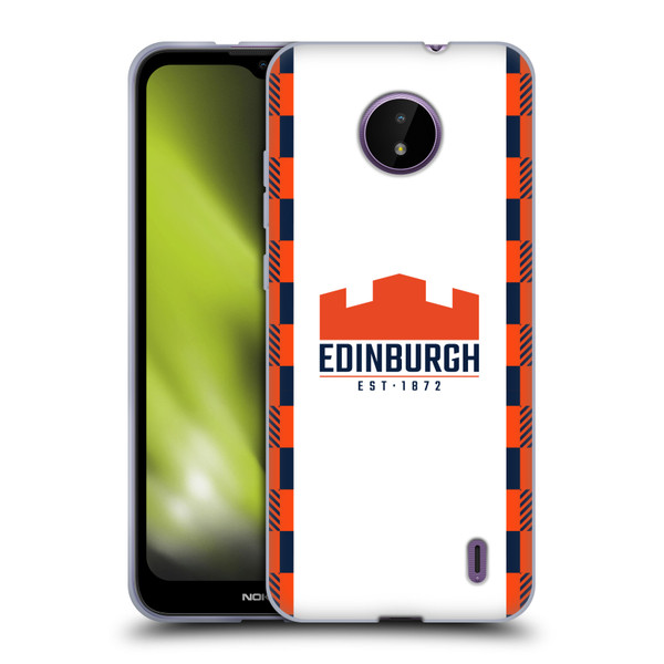 Edinburgh Rugby 2025/26 Crest Kit Away Soft Gel Case for Nokia C10 / C20