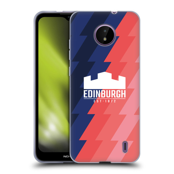 Edinburgh Rugby 2025/26 Crest Kit Training Soft Gel Case for Nokia C10 / C20