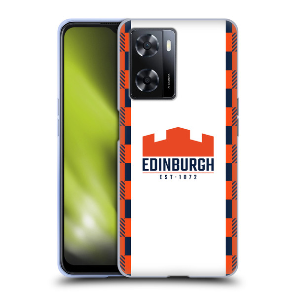 Edinburgh Rugby 2025/26 Crest Kit Away Soft Gel Case for OPPO A57s