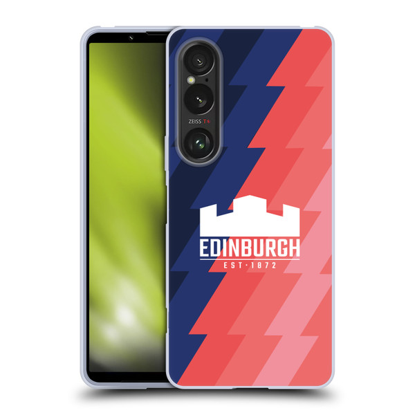 Edinburgh Rugby 2025/26 Crest Kit Training Soft Gel Case for Sony Xperia 1 VI 5G