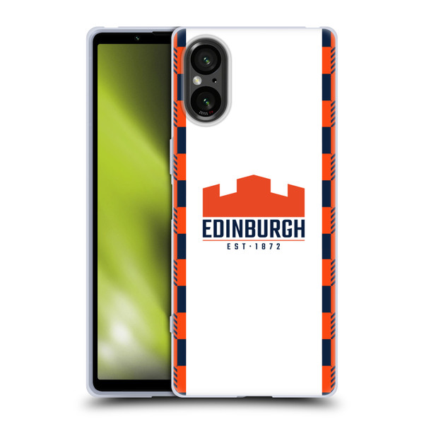 Edinburgh Rugby 2025/26 Crest Kit Away Soft Gel Case for Sony Xperia 5 V 5G