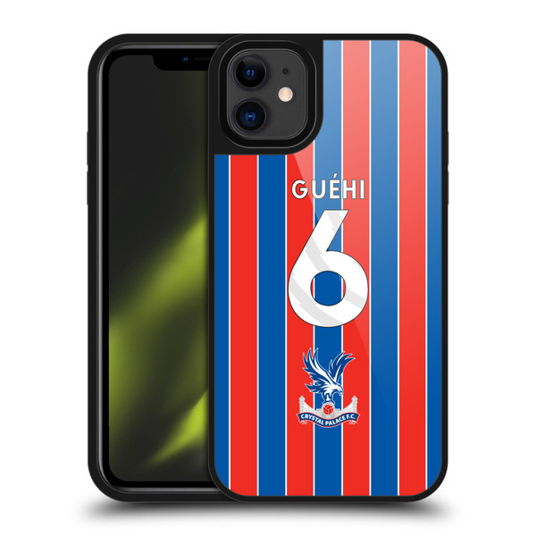 Crystal Palace FC 2025/26 Players Home Kit Marc Guéhi Gel Armour Case For Apple iPhone 11