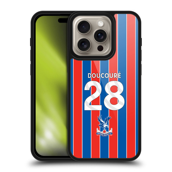 Crystal Palace FC 2025/26 Players Home Kit Cheick Doucouré Gel Armour Case For Apple iPhone 16 Pro Crystal Palace FC 2025/26 Players Home Kit Cheick Doucouré Gel Armour Case For Apple iPhone 16 Pro