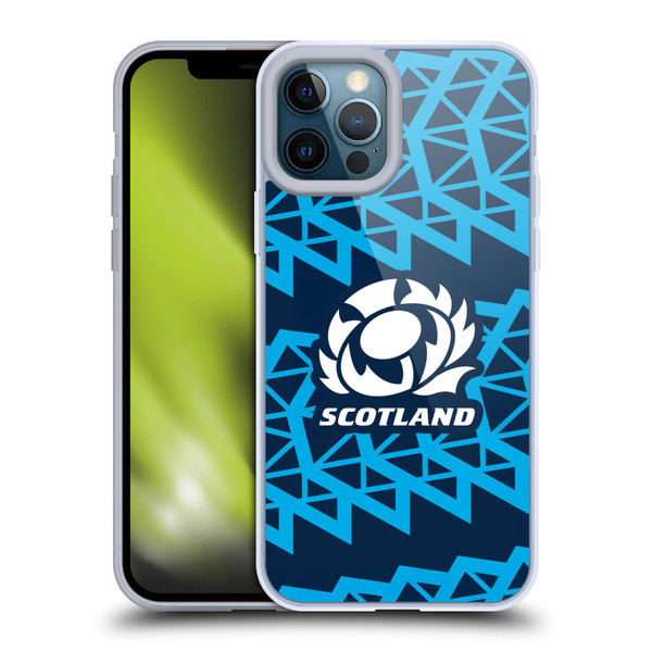 Scotland Rugby 2025/26 Crest Kit Training Soft Gel Case for Apple iPhone 12 Pro Max