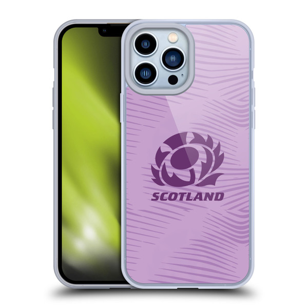 Scotland Rugby 2025/26 Crest Kit Away Soft Gel Case for Apple iPhone 13 Pro Max & MagSafe