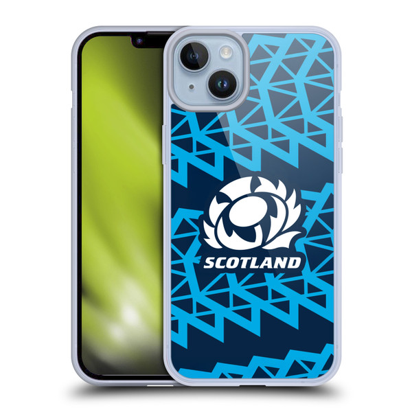 Scotland Rugby 2025/26 Crest Kit Training Soft Gel Case for Apple iPhone 14 Plus & MagSafe