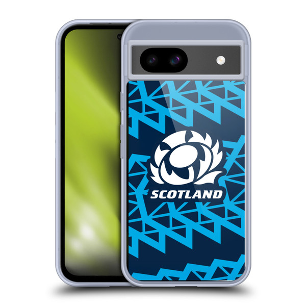 Scotland Rugby 2025/26 Crest Kit Training Soft Gel Case for Google Pixel 8a