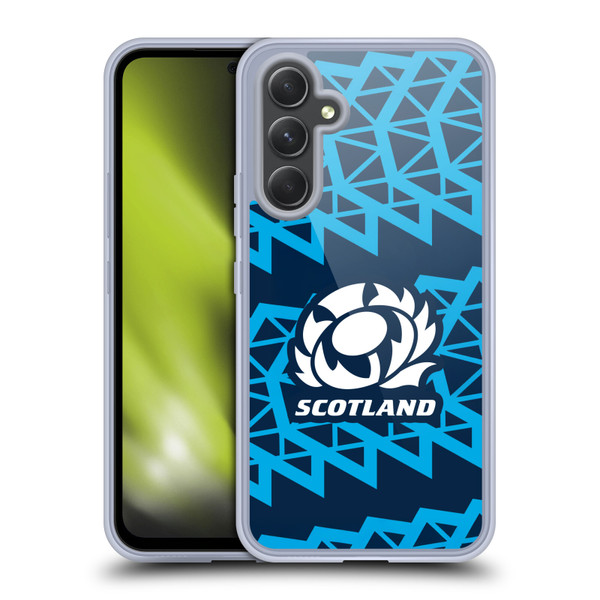 Scotland Rugby 2025/26 Crest Kit Training Soft Gel Case for Samsung Galaxy A54 5G