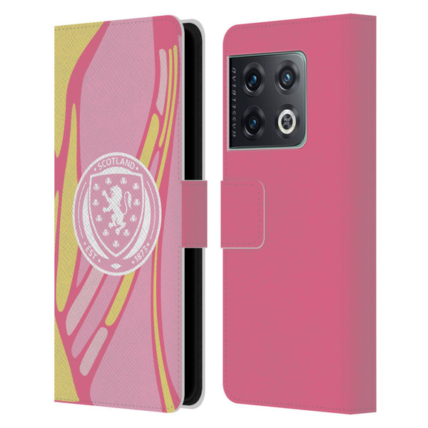 Scotland National Football Team 2025 Women's Kit Away Leather Book Wallet Case Cover For OnePlus 10 Pro