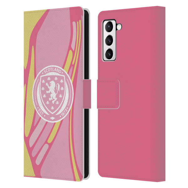 Scotland National Football Team 2025 Women's Kit Away Leather Book Wallet Case Cover For Samsung Galaxy S21+ 5G