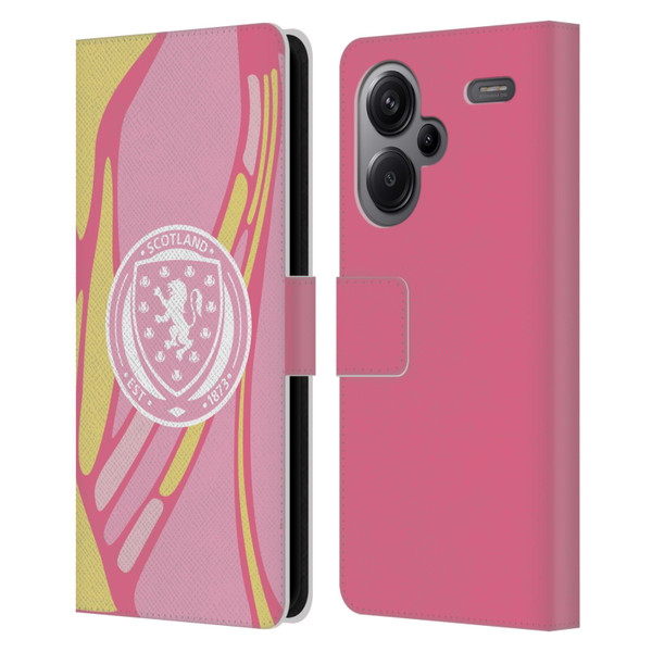 Scotland National Football Team 2025 Women's Kit Away Leather Book Wallet Case Cover For Xiaomi Redmi Note 13 Pro Plus 5G