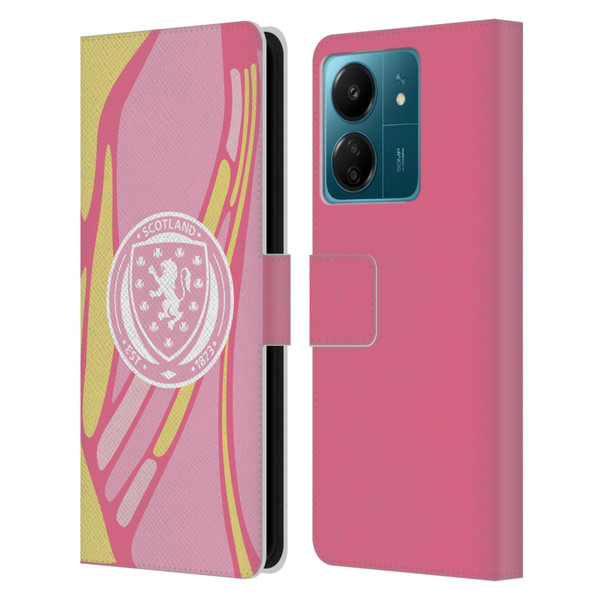 Scotland National Football Team 2025 Women's Kit Away Leather Book Wallet Case Cover For Xiaomi Redmi 13C 4G