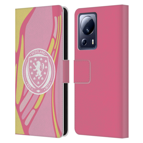 Scotland National Football Team 2025 Women's Kit Away Leather Book Wallet Case Cover For Xiaomi 13 Lite 5G