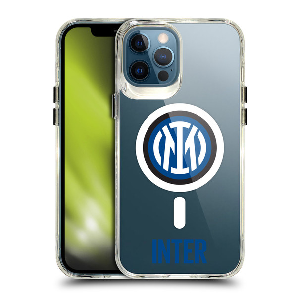Fc Internazionale Milano Logo Icon Crest Inter SHOCKPROOF BUMPER CASE COMPATIBLE WITH Apple iPhone 12 Pro Max & MAGSAFE