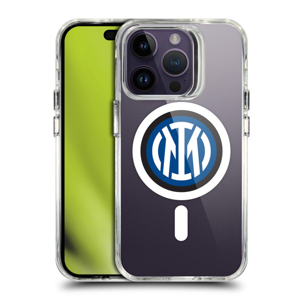 Fc Internazionale Milano Logo Icon Crest SHOCKPROOF BUMPER CASE COMPATIBLE WITH Apple iPhone 14 Pro & MAGSAFE