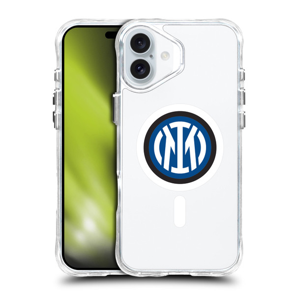 Fc Internazionale Milano Logo Icon Crest SHOCKPROOF BUMPER CASE COMPATIBLE WITH Apple iPhone 16 Plus & MAGSAFE