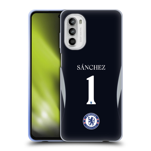 Chelsea Football Club 2025/26 Players Home Kit 1st Group Robert Sánchez Soft Gel Case for Motorola Moto G52 Chelsea Football Club 2025/26 Players Home Kit 1st Group Robert Sánchez Soft Gel Case for Motorola Moto G52