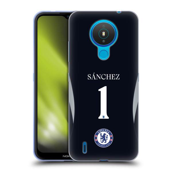 Chelsea Football Club 2025/26 Players Home Kit 1st Group Robert Sánchez Soft Gel Case for Nokia 1.4 Chelsea Football Club 2025/26 Players Home Kit 1st Group Robert Sánchez Soft Gel Case for Nokia 1.4
